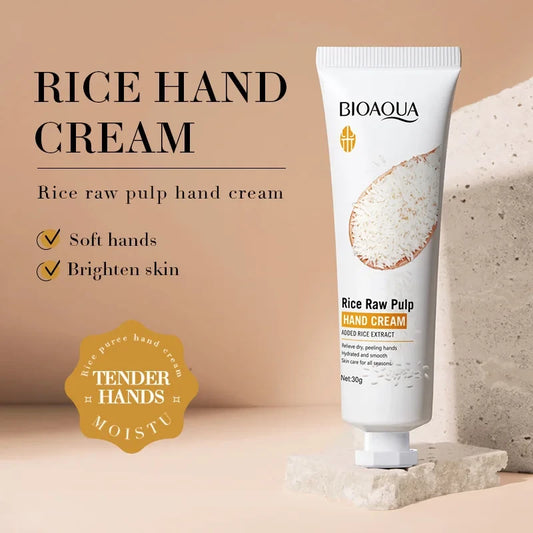 Bioaqua White Rice Hand Cream