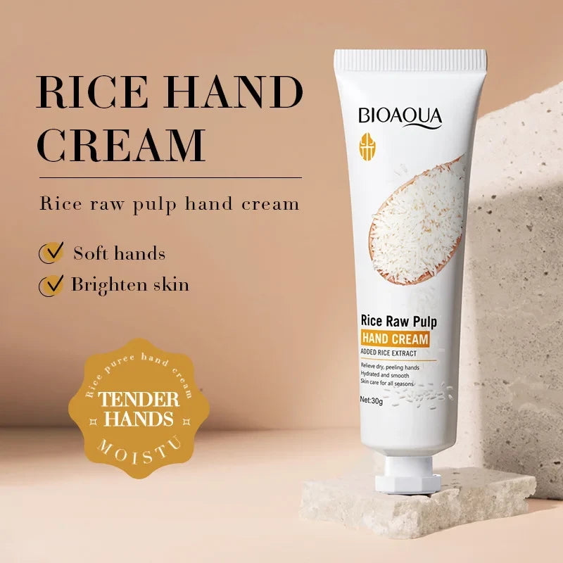 Bioaqua White Rice Hand Cream